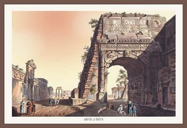 Arch of Titus by M. DuBourg - Art Print - £17.48 GBP+