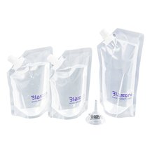 BLASANI Concealable Plastic Cruise Ship Rum Sneak Flask Kit Set (1x16oz,... - £10.30 GBP+