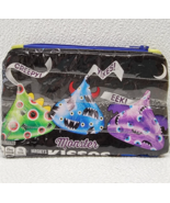 Halloween Hershey Monster Kisses Wrapper Zip Pouch Bag 6.5&quot; x 4&quot; - $15.85