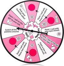 Nail Spa Spinner Sleepover Party Game for Sleepover Party Spa Themed Birthday Pa - £14.89 GBP