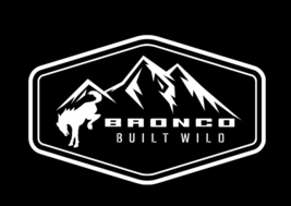 Ford Emblem Fender Bronc-o Mountain Wild-Find Sticker Window Decal Car T... - $94.27 MXN+