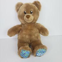 Build A Bear Happy Birthday Plush Bear Brown Teddy Stuffed Animal 16&quot; BABW - £15.27 GBP