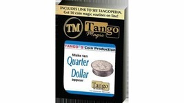 Tango Magic Coin Production - Quarter D0185 (Gimmicks and Online Instruc... - £147.83 GBP