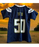 San Diego Chargers Jersey MANTI TE’O #50 By Reebok Onfield YOUTH Size S - £31.13 GBP