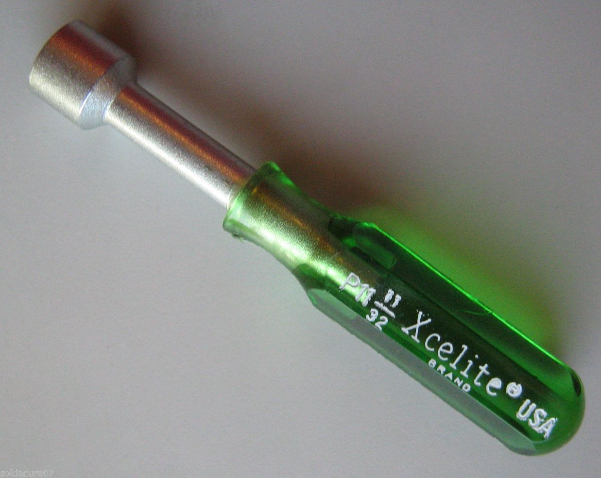 P11 Xcelite  p-11 green handle 11/32 Midget Hex Nutdriver - $5.07