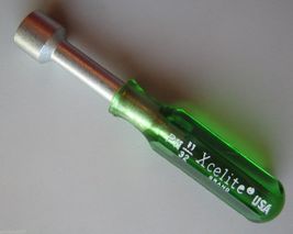 P11 Xcelite  p-11 green handle 11/32 Midget Hex Nutdriver - $5.97