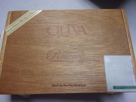 Cigar Box, Wood, Oliva Reserve,  Nicaragua - £4.65 GBP