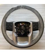 OEM factory original dark brown leather heated steering wheel for some 1... - $3,301.75 MXN
