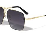 Dweebzilla Oversized Square Sport Pilot Aviator Sunglasses with Floating... - $12.69+