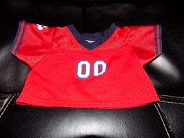 BUILD-A- BEAR RED SHORT SLEEVE 00 JERSEY EUC - $9.49