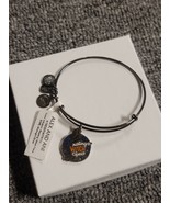 Alex and Ani Color Infusion Resting Witch Face Bangle Bracelet (Midnight... - $22.77
