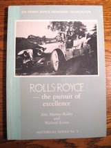 Rolls-Royce - The Pursuit of Excellence, Memorial Foundation, Bailey &amp; E... - $39.60