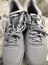 Nike Mens Alpha Huarache Varsity LW Size 14. Gray/Black/White AO7960-002. - $128.65