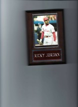 Ricky Jordan Plaque Baseball Philadelphia Phillies Mlb - £3.10 GBP