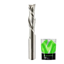 Downcut Spiral Router Bit 1/4 Inch Shank 1/4 Inch Cutting Dia. Solid, Ca... - $33.99