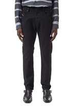 DIESEL Mens Slim Fit Jeans D - Strukt Solid Black Size 27W 32L 00SPW5-0688H - £58.32 GBP
