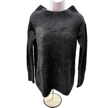 Loft  women  size S longsleeve black off-shoulder Sweater - $18.99