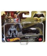 Hot Wheels Batman v Superman: Dawn of Justice Armored Batman  Figure &amp; B... - $6.44
