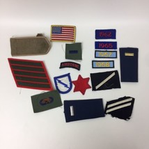 Lot Of 16 Military Patches And Epaulets Armed Forces Insignia - $14.84