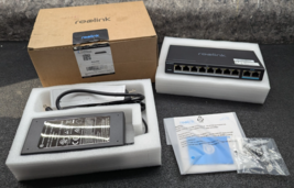 New Reolink RLA-PS1 PoE Switch with 8 PoE Ports - Reolink NVR/PoE IP Camera - $52.99