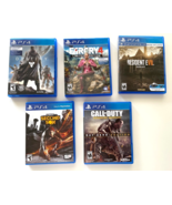 PlayStation 4 PS4 Action War Game Lot Destiny Farcry4 Resident Evil CoD ... - $54.31 CAD