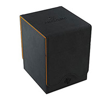 100+ Exclusive Edition Deck Box XL (Black/Orange) - Squire - £37.29 GBP