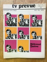 Chicago Sun-Times TV Prevue | Hollywood Squares - Peter Marshall | July 30, 1978 - £13.37 GBP