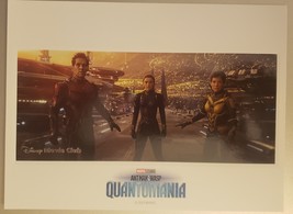 *Ant-Man And The Wasp: Quantumania Lithograph Disney Movie Club Exclusiv... - £15.93 GBP