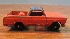 VINTAGE TOOTSIETOY DIECAST EL CAMINO TRUCK ORANGE PAINTED METAL - £11.47 GBP