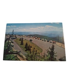 Postcard Parking Area At Clingman&#39;s Dome Great Smoky Mountains Chrome Un... - £5.35 GBP