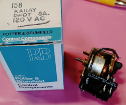 Potter Brumfield KAIIAY 120VAC 5A Relay, NOS DPDT - $15.61