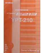 Yamaha PSR-E213 YPT-210 Digital Portatone Keyboard Original Owner&#39;s Manu... - $40.35 CAD