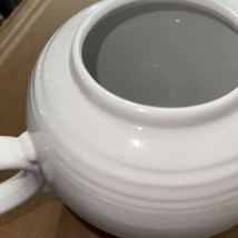 Fiestaware White Teapot Large No Lid Fiesta Ware - £23.24 GBP
