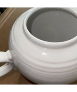 FIESTAWARE WHITE TEAPOT LARGE NO LID Fiesta Ware - $29.59