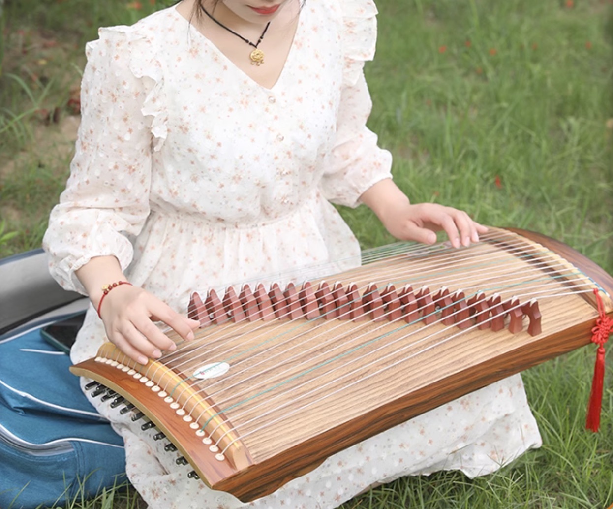 Small Guzheng 70 cm Chinese string instrument - $299.00