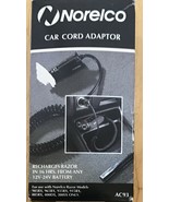 Philips Norelco AC93 Car Cord Adapter for Norelco Spectra &amp; Action Razor... - £4.67 GBP