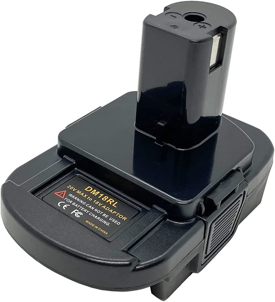 Primary image for Replacement for Ryobi 18V Battery Adapter for Dewalt to Ryobi 18-Volt ONE+