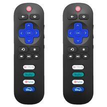 2pk Remote Control Replacement for Roku TV Sanyo Element TCL Hisense Phi... - $220.28 MXN