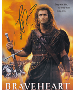 Mel Gibson Braveheart Authentic In-Person autographed 8x10 photo COA - $799.99