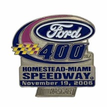 2006 Ford 400 Homestead Miami Speedway Raceway Race Car Racing Lapel Hat... - £6.27 GBP