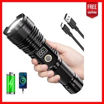 Super Bright Rechargeable Flashlight - 1000000 Lumens, Fast-Charging &amp; D... - $668.91 MXN