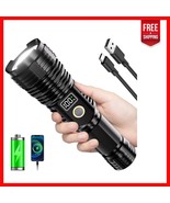 Super Bright Rechargeable Flashlight - 1000000 Lumens, Fast-Charging &amp; D... - $668.91 MXN