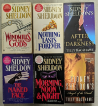 Sidney Sheldon The Naked Face Nothing Lasts Forever Angel of the Dark x6 - £14.01 GBP