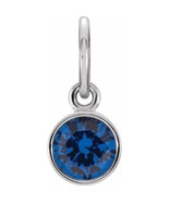 Authentic 925 Sterling Silver 4mm Blue Sapphire CZ Birthstone Bracelet C... - $156.77 CAD