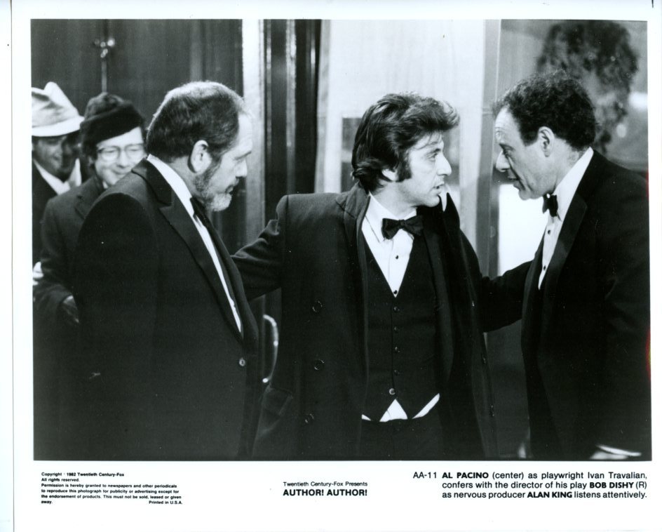 Al Pacino Alan King Bob Dishy 8x10 ORIGINAL photo X2881 - $2.99