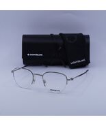 Montblanc MB0129O 001 Silver 49mm Eyeglasses New Authentic - €218,17 EUR