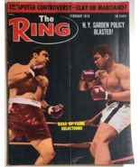 THE RING  vintage boxing magazine  February 1970  Cassius Clay cover - £11.60 GBP