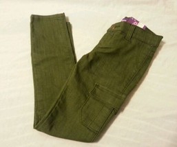 Old Navy Girls Pants Jeggings Size 7 Green Kids NEW - £14.92 GBP