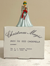 Vintage Disney Grolier CINDERELLA Christmas Magic  Ornament - £7.39 GBP