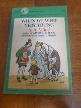 A A Milne When We Were Very Young Children’s Book 1974 Edition Soft Cove... - $3.95